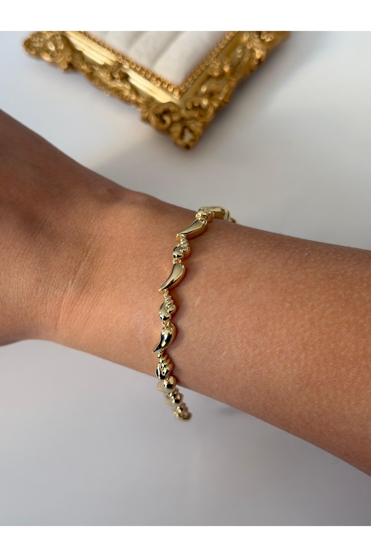 Çelik basic pati bileklik