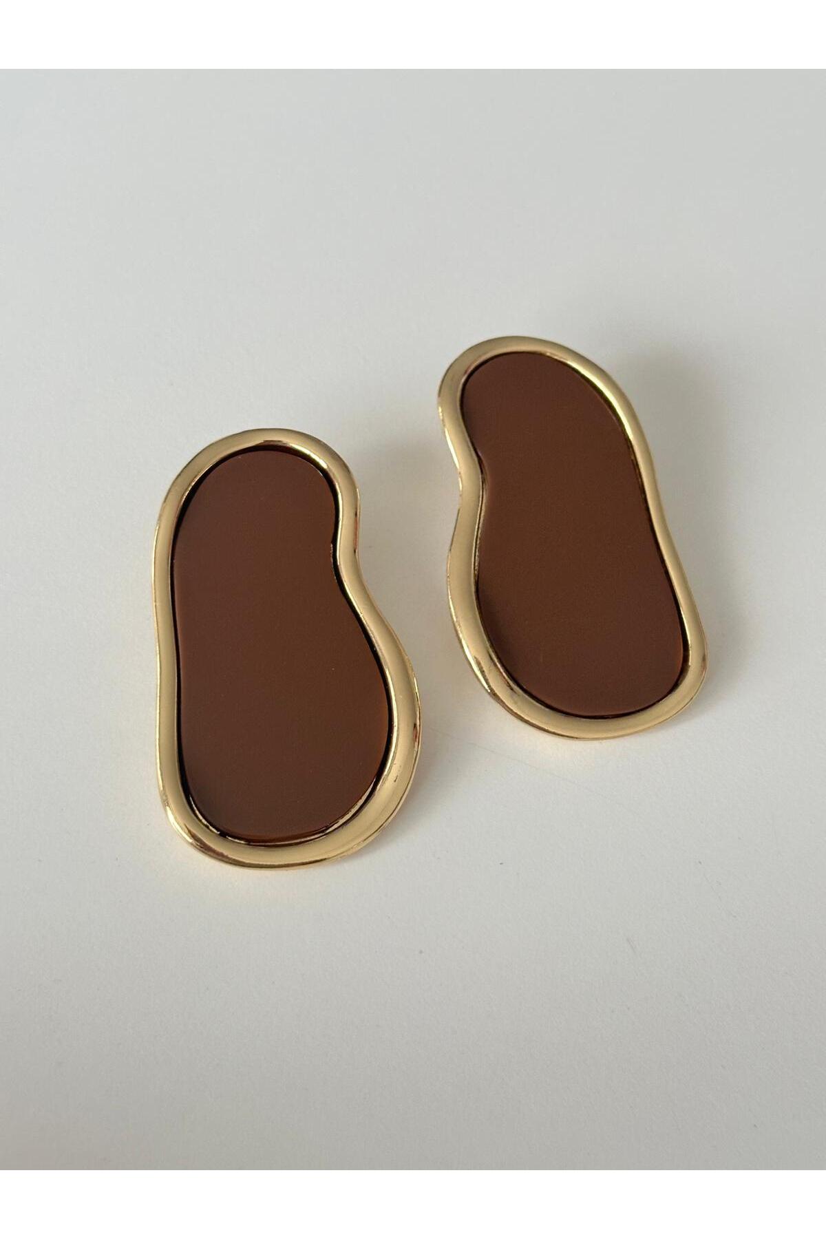 14K Özel Seri akrilik Küpe