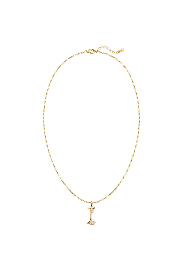 Çelik Üzeri Altın Kaplama Signature Collection Harf Kolye