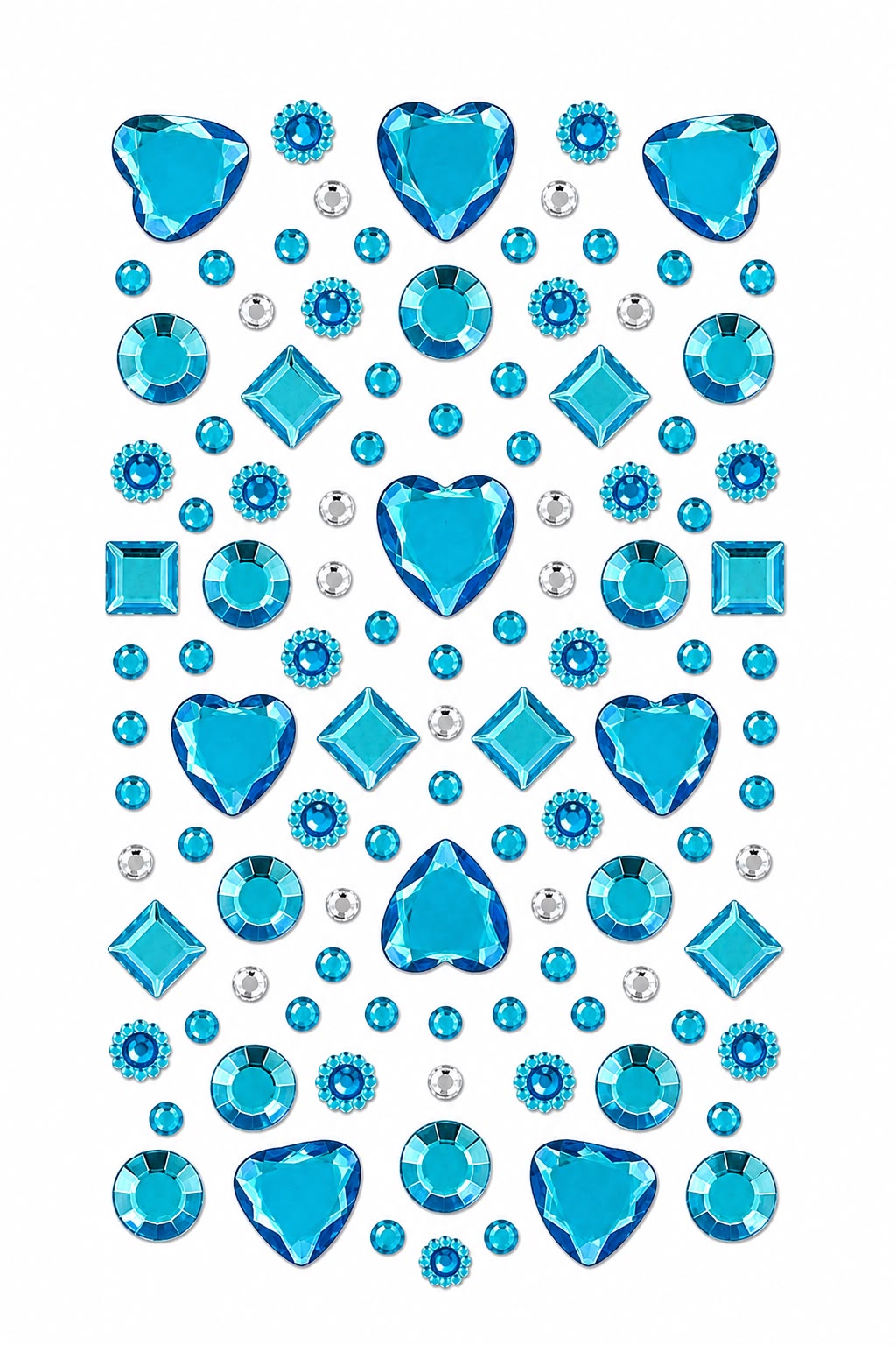 Gem Era Body Jewels Renkli Yüz ve Vücut Taşı Sticker